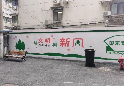 洛宁社区墙绘
